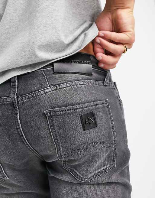 Armani Exchange J13 slim jeans in grey ASOS