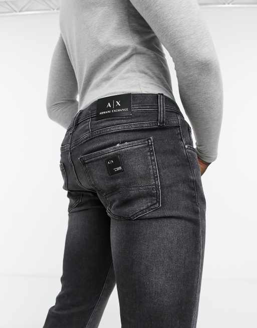 Armani Exchange J13 slim jeans in grey | ASOS