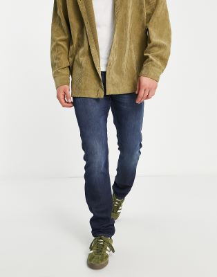 Armani Exchange J13 slim jeans in mid wash  - ASOS Price Checker
