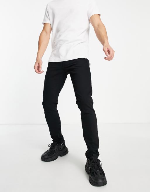 Armani Exchange – J14 – Czarne jeansy o obcisłym kroju 