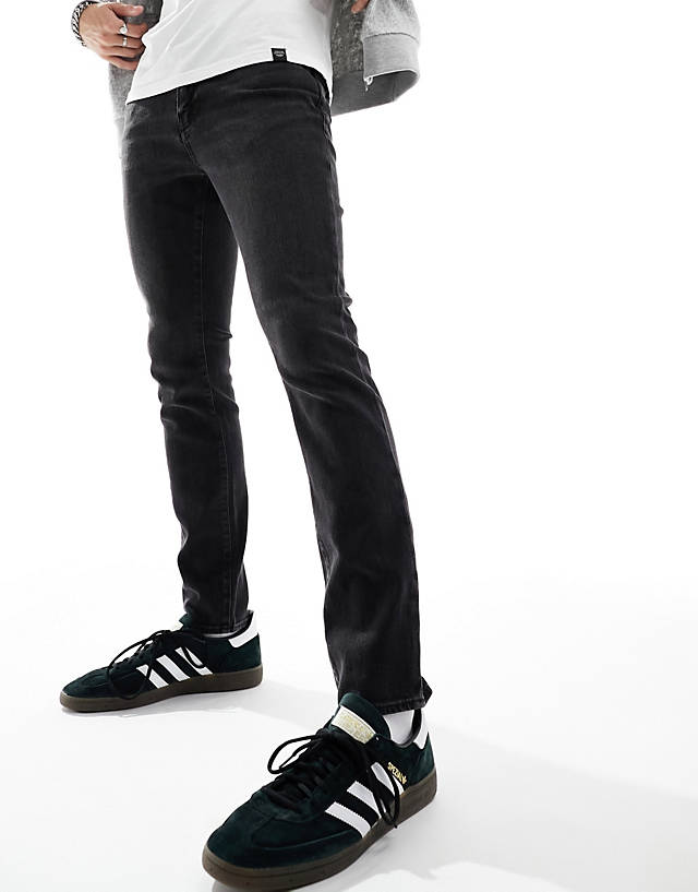 Armani Exchange - j14skinny fit jeans in washed black