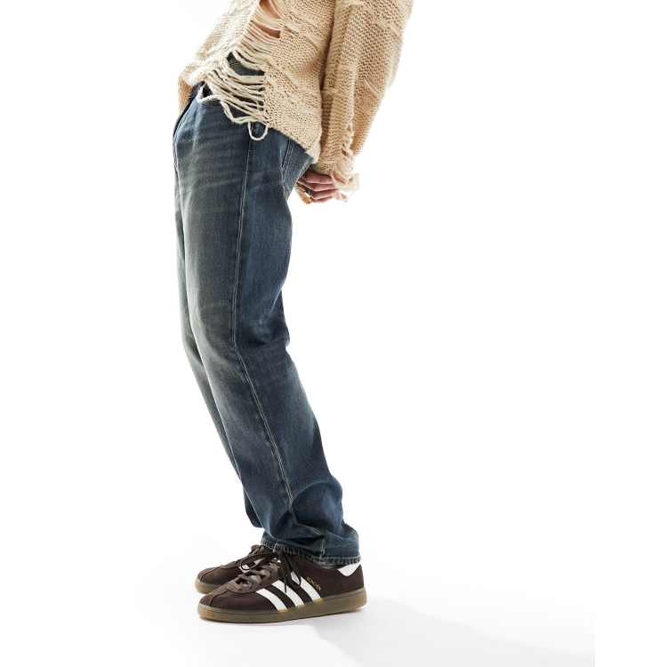 Armani Exchange J16 straight fit jeans in vintage wash lapi EMPORIO ARMANI ClassicfuncenterShops