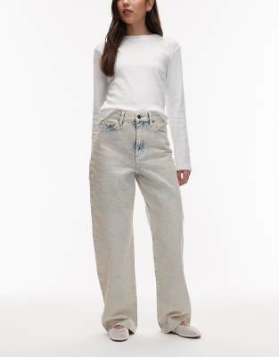 Exchange - Jean bouffant - Bleu clair W28