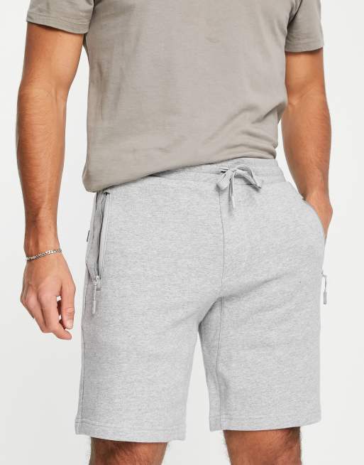 armani grey shorts