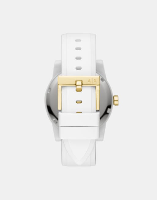 Armani Exchange – Ladybanks – Damenuhr und Gepäckanhänger im Geschenk-Set AX7126, 2 von 3