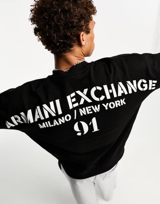 Armani Exchange Men Sweatshirts - Black / M