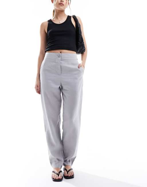 Armani exchange linen pants discount