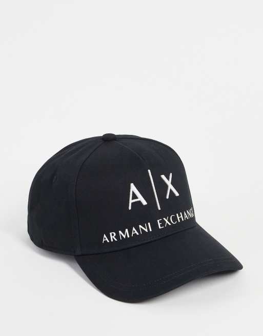 armani exchange baseball hat