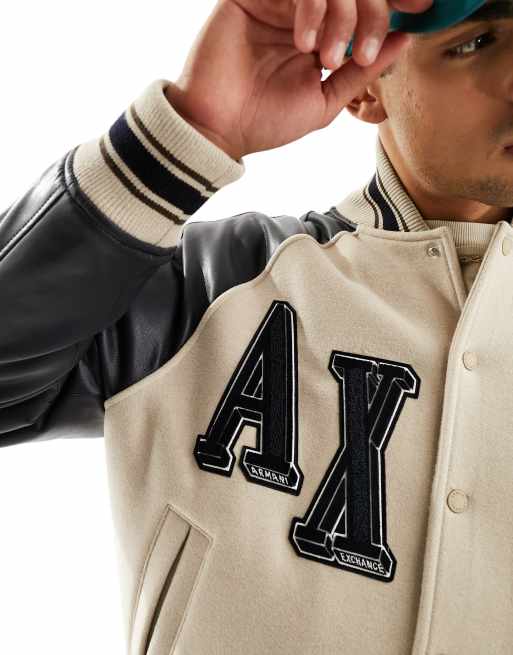 Armani varsity outlet jacket