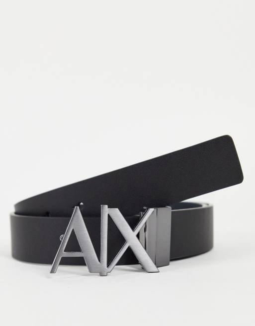 Armani exchange outlet belt buckle