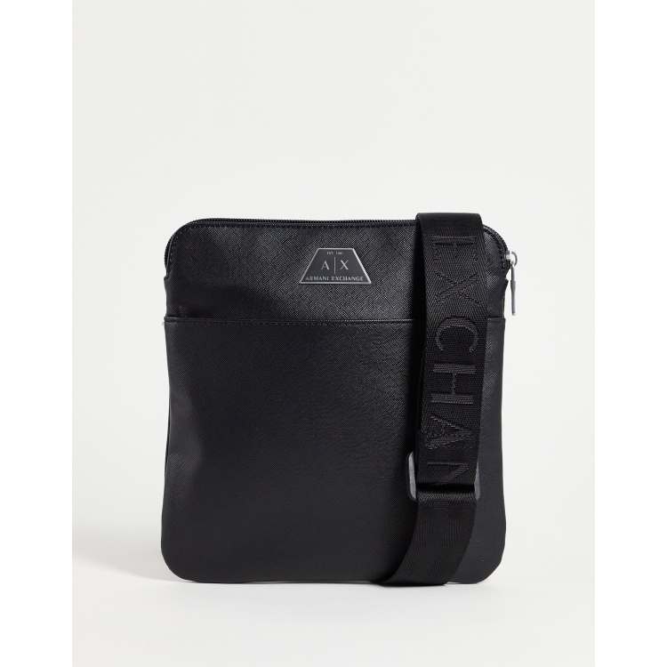 Armani Logo-Strap Crossbody Bag