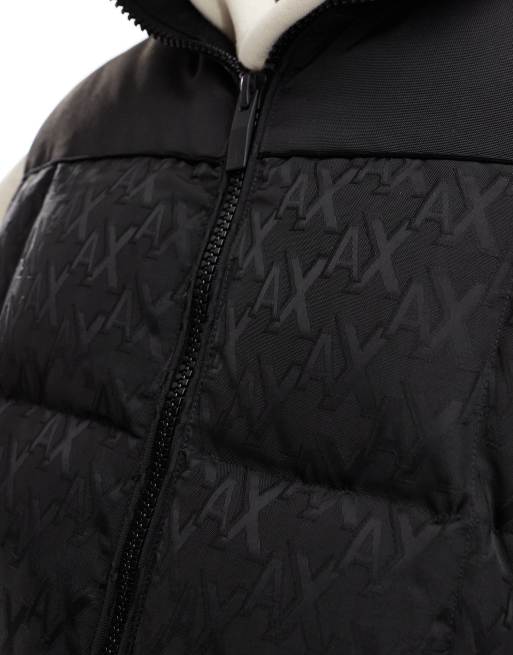 Doudoune Armani Exchange Homme Armani Exchange Logo Puffer Vest In