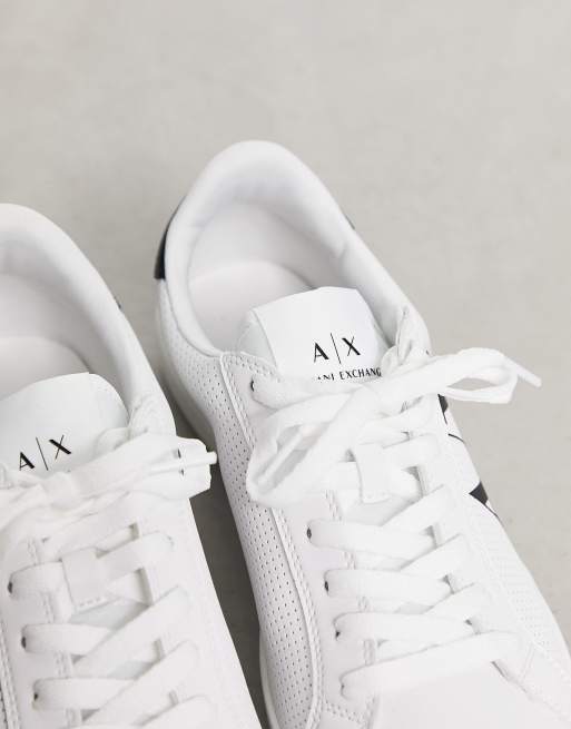 Armani exchange shop sneakers white