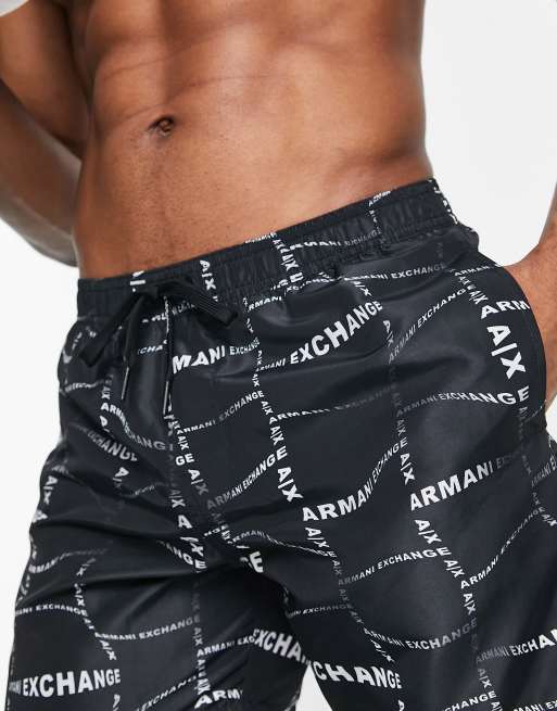 Armani exchange cheap swim trunks