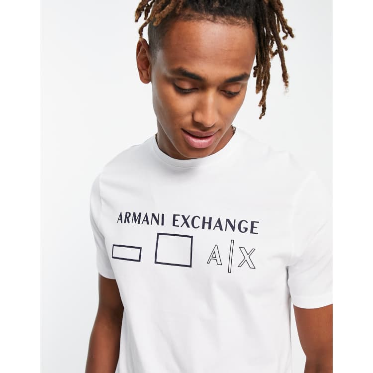 Armani Exchange HULO White Tシャツ $_57.JPG?set_id=880000500F