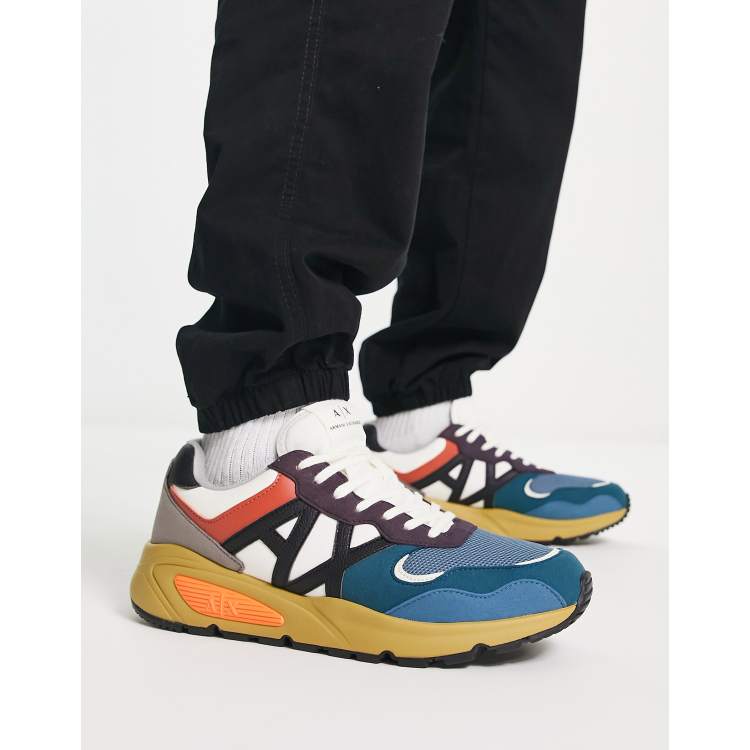 Armani 2025 multicolor sneakers