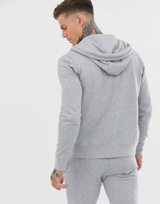 grey armani exchange hoodie