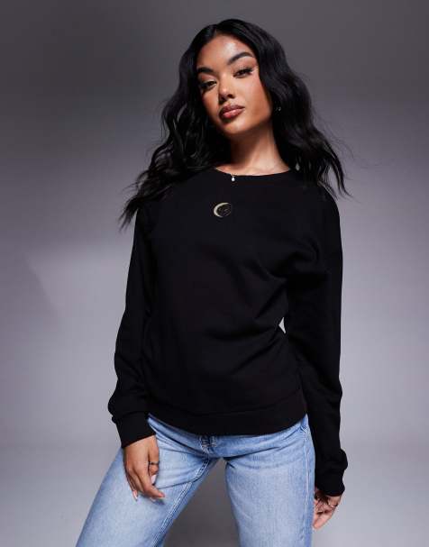 Armani Exchange – Lunar Capsule – Svart sweatshirt med logga - view 1