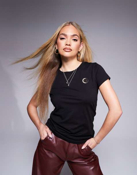 Armani Exchange - Lunar Capsule - T-shirt met logo in zwart - view 1