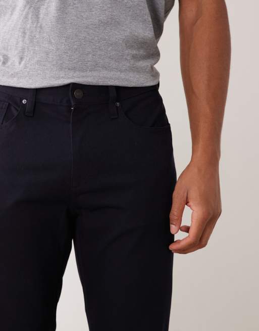 Armani Exchange – Marinblå smala jeans, 2 av 5