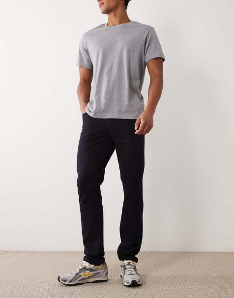 Armani Exchange - Marineblå slim-jeans - view 1
