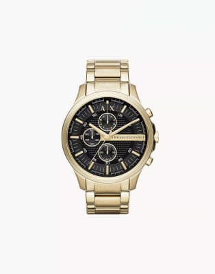Armani Exchange Men's chronograph, gold-tone stainless steel watch, ax2137 in gold - view 1