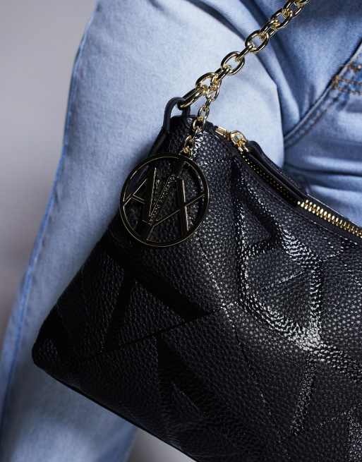 【A/X Armani Exchange】Shoulder Bag Black 819FYcXIqQL._UY900_.jpg