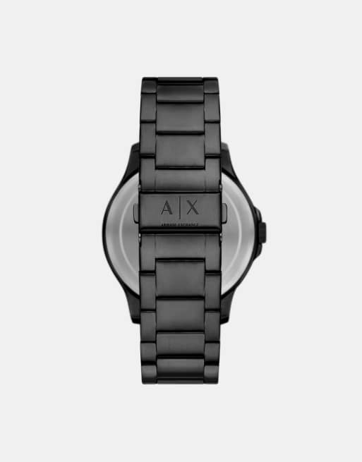 Armani Exchange – Multifunction – Armbanduhr aus Edelstahl in Schwarz, 2 von 3