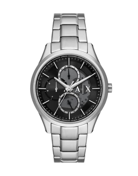 Armani Exchange – Multifunction – Armbanduhr aus Edelstahl in Silber - view 1