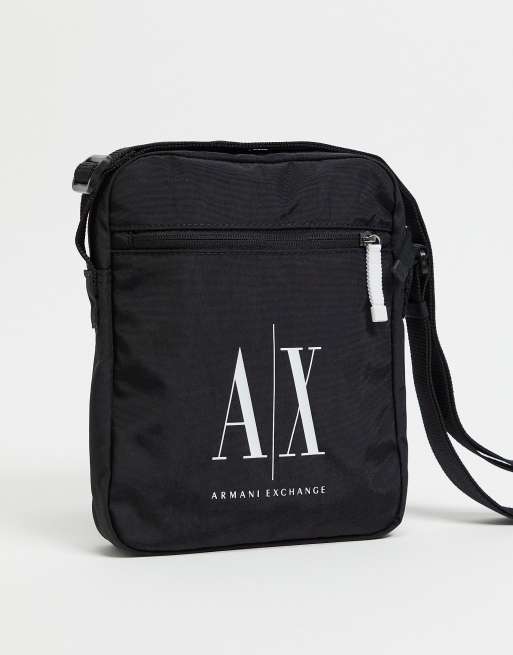 armani nylon travel bag