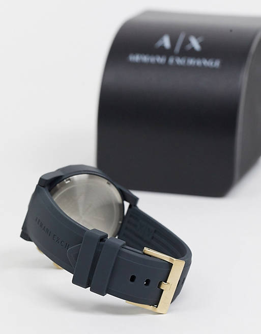 Armani Exchange outerbanks silicone watch AX1335 | ASOS