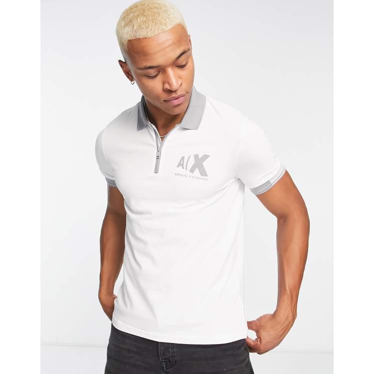 Armani exchange clearance collar t shirts