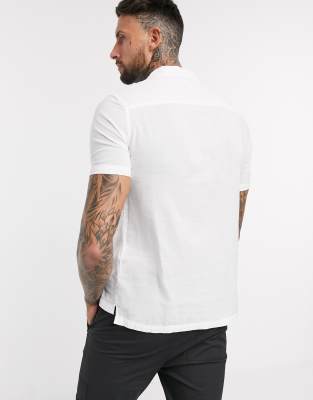 armani exchange collar shirt