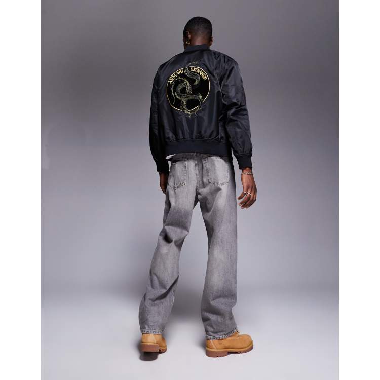 最大80％OFF - 『在庫ロス売買マーケット』 reversible Exchange Armani lunar jacket bomber snake capsule ジャケット・アウター