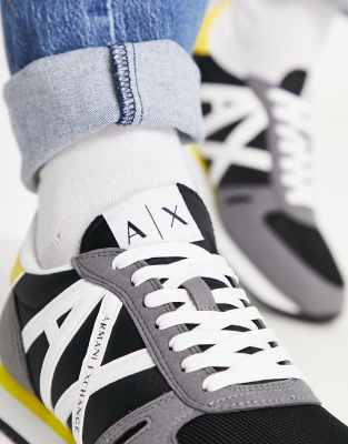 armani grey trainers