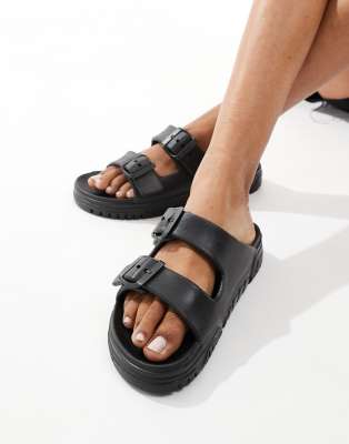 Armani Exchange - Sandalen in Schwarz