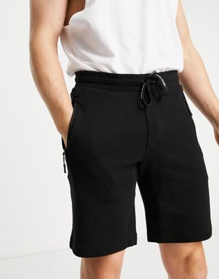 Marques de designers Armani Exchange - Short en jersey avec logo au dos - Noir