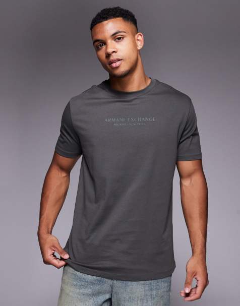Armani Exchange short sleeve T-shirt in green - view 1