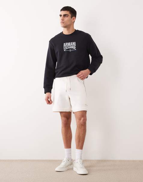 Armani Exchange shorts i creme - view 1