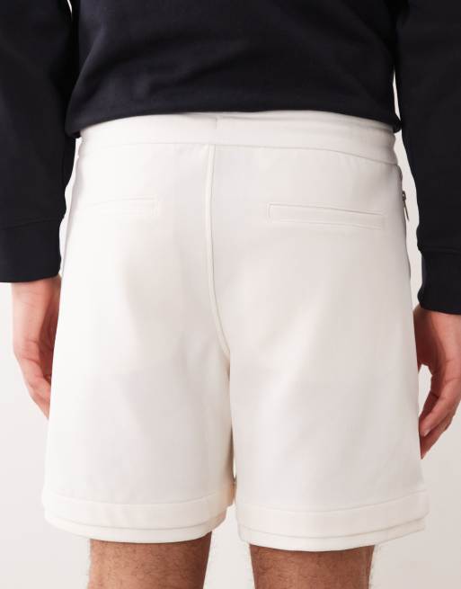 Armani Exchange shorts in cream, 4 of 5