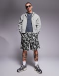 [Armani Exchange] Armani Exchange shorts in green palm print W28 O.WHITE/GREEN RESORT