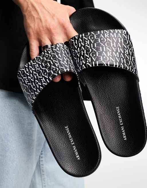 Armani exchange store slides womens