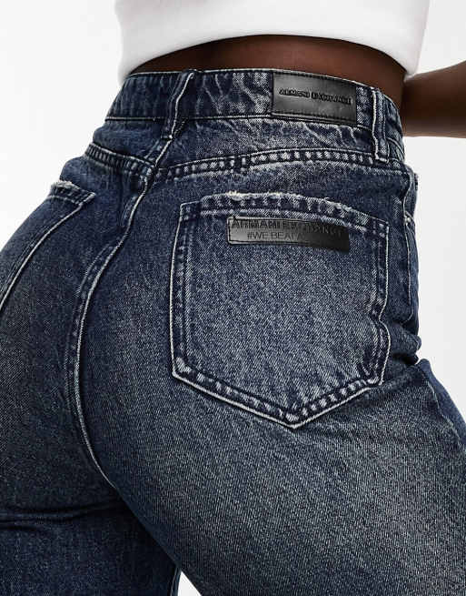 Armani exchange discount high waisted jeans