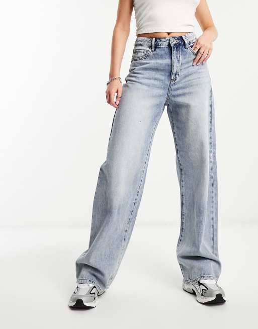 Armani Exchange straight fit jeans in light blue ASOS