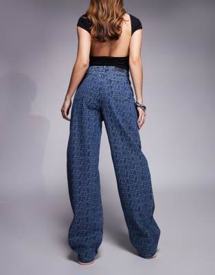 パンツ ARMANI EXCHANGE - decoration wide denim undefined