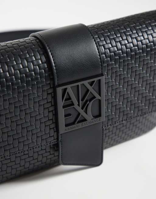 Armani Exchange - Susy - Sac porté épaule en tissu doux - Noir, 3 de 4