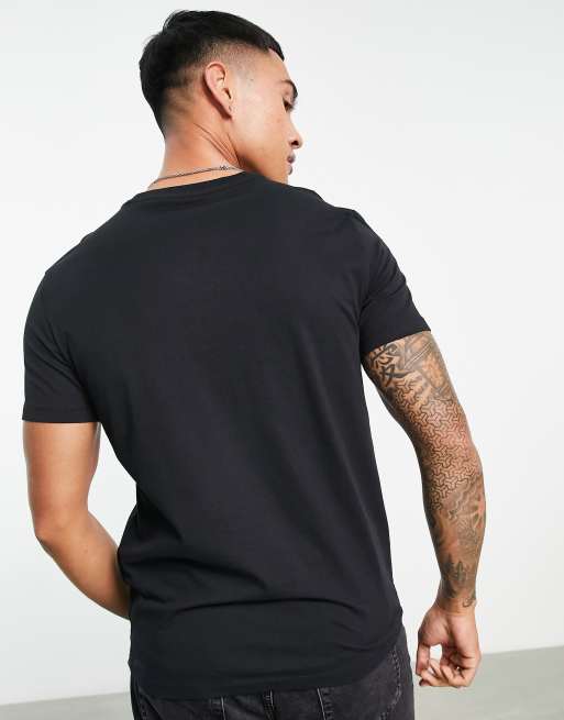 Armani Exchange – Svart t-shirt med Milano/New York-logga, 2 av 4