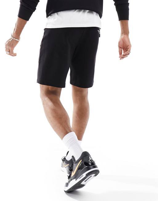 Armani Exchange - Sweatshort met lineair logo in zwart, deel van co-ord set, 2 van 5