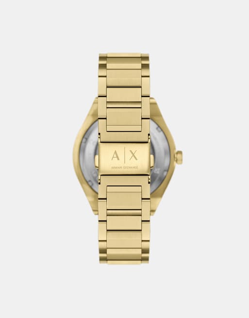 Armani Exchange – Sync – Herrenuhr aus Edelstahl in Goldoptik mit Automatikwerk, 2 von 2