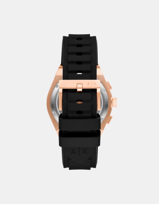 Armani Exchange - Sync - Montre chronographe à quartz pour homme en acier inoxydable - Noir, 2 de 3